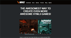Desktop Screenshot of impactjs.com